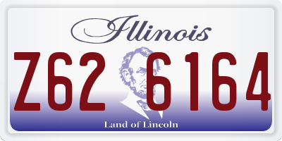 IL license plate Z626164