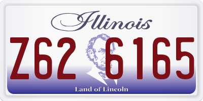 IL license plate Z626165