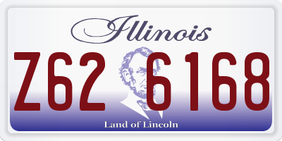 IL license plate Z626168