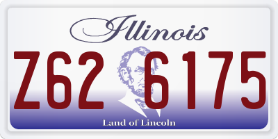 IL license plate Z626175