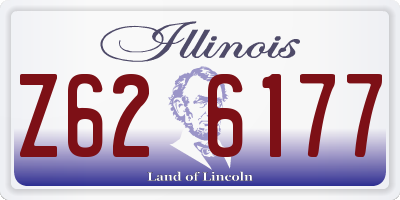 IL license plate Z626177