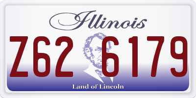 IL license plate Z626179