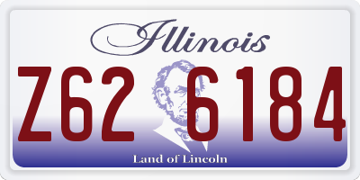 IL license plate Z626184