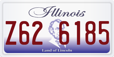 IL license plate Z626185