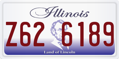 IL license plate Z626189