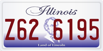 IL license plate Z626195