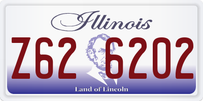 IL license plate Z626202
