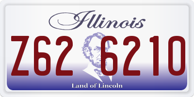 IL license plate Z626210