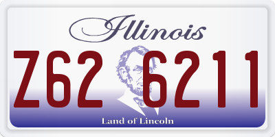 IL license plate Z626211