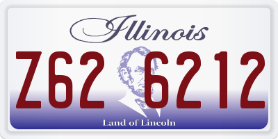 IL license plate Z626212