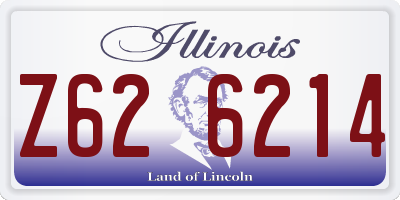 IL license plate Z626214
