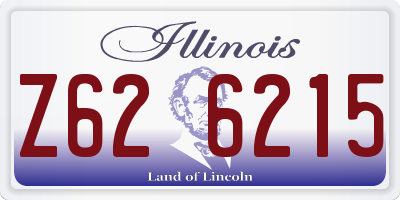 IL license plate Z626215