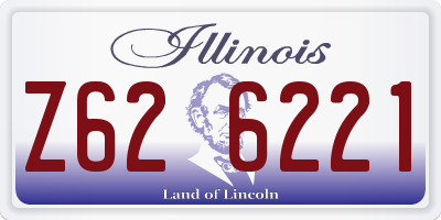 IL license plate Z626221