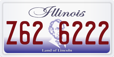 IL license plate Z626222