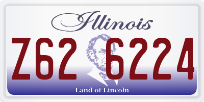 IL license plate Z626224