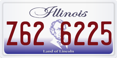 IL license plate Z626225