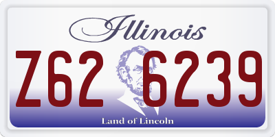 IL license plate Z626239