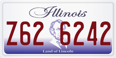 IL license plate Z626242