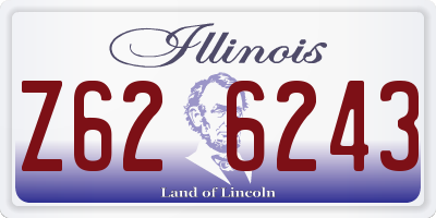 IL license plate Z626243