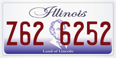 IL license plate Z626252