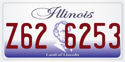 IL license plate Z626253
