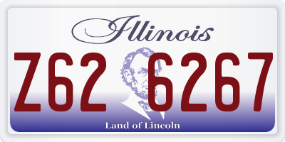 IL license plate Z626267