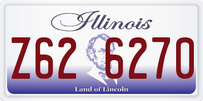 IL license plate Z626270