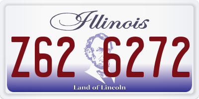IL license plate Z626272