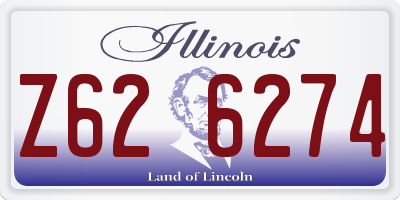 IL license plate Z626274