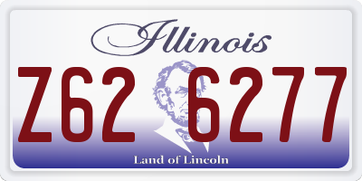 IL license plate Z626277