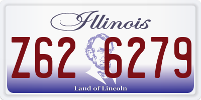 IL license plate Z626279