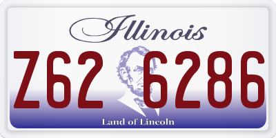 IL license plate Z626286