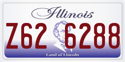 IL license plate Z626288