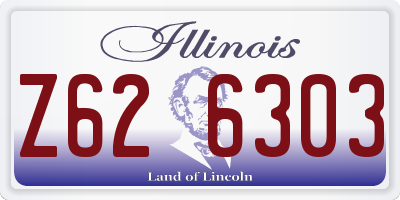 IL license plate Z626303