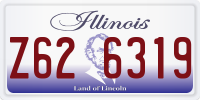 IL license plate Z626319