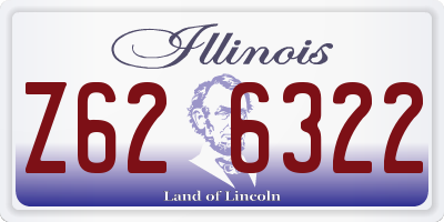 IL license plate Z626322