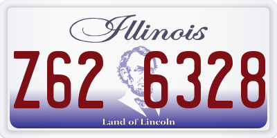 IL license plate Z626328