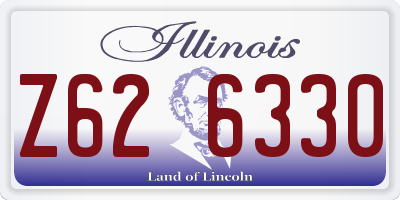 IL license plate Z626330