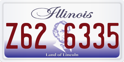 IL license plate Z626335