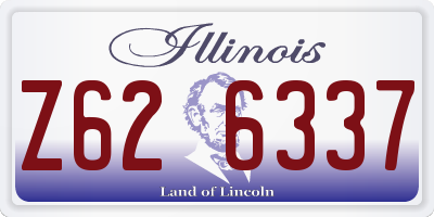 IL license plate Z626337