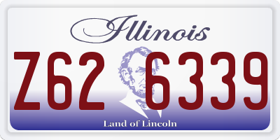 IL license plate Z626339