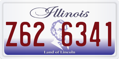 IL license plate Z626341