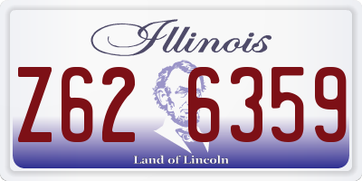 IL license plate Z626359