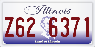 IL license plate Z626371