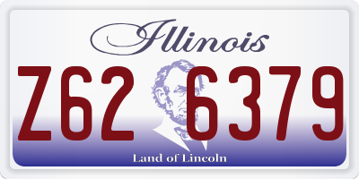IL license plate Z626379