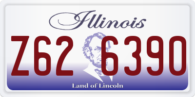 IL license plate Z626390