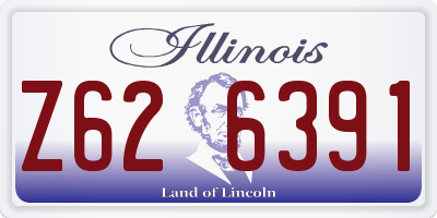 IL license plate Z626391