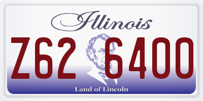 IL license plate Z626400