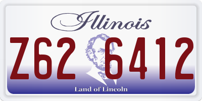 IL license plate Z626412