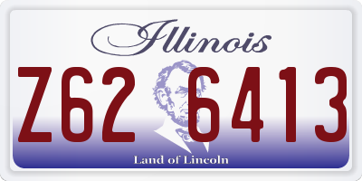 IL license plate Z626413